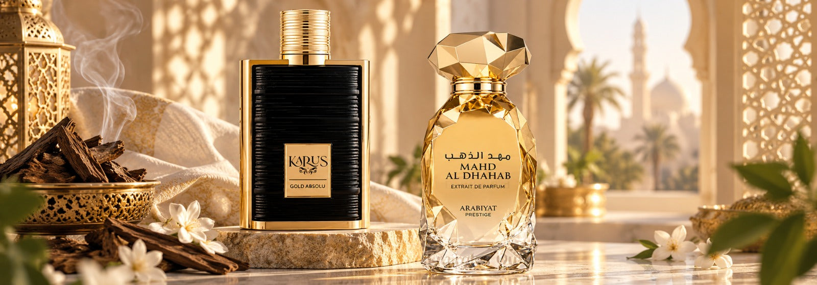 Karus and Mahd Al Dhahab fragrances